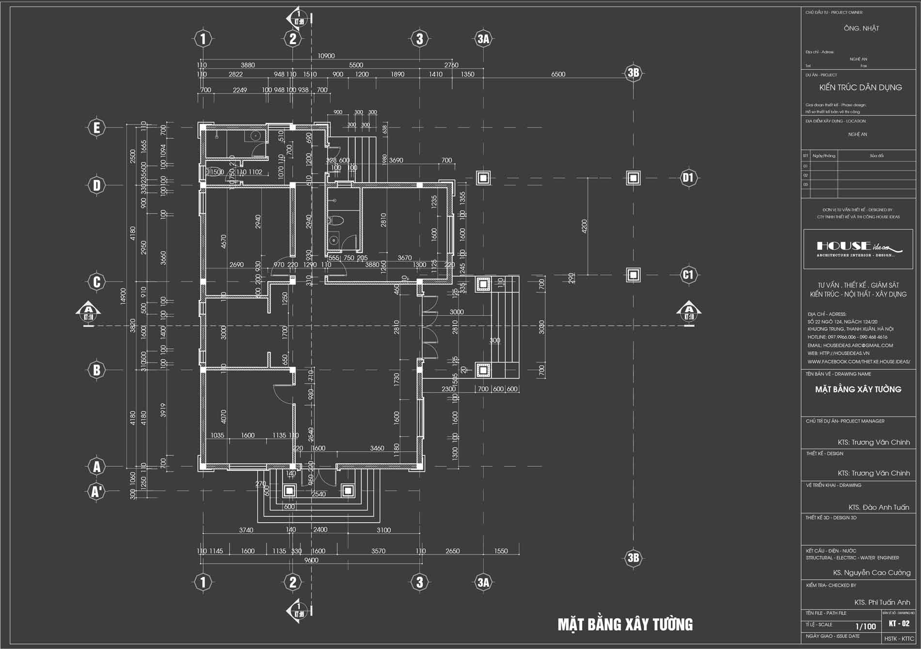 bản vẽ nhà cấp 4 mái Thái
