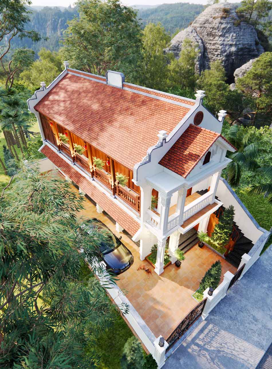 mầu nhà thờ họ kết hợp nhà ở