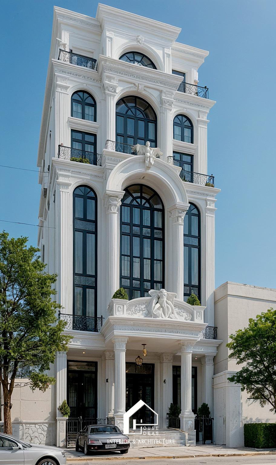 Biệt thự phong cách tân cổ điển sang trọng