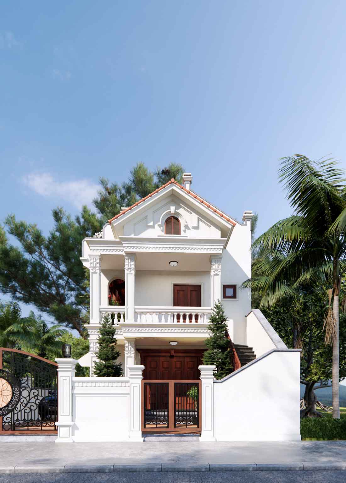 nhà 2 tầng đẹp