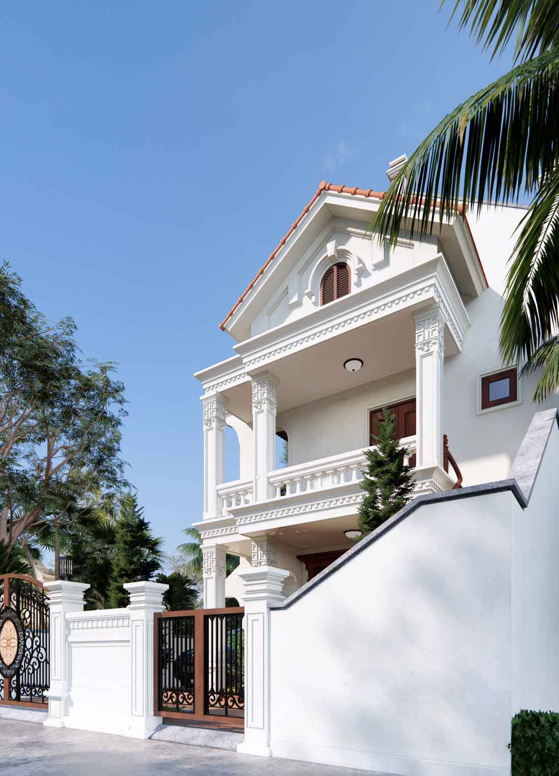 nhà thờ 2 tầng đẹp