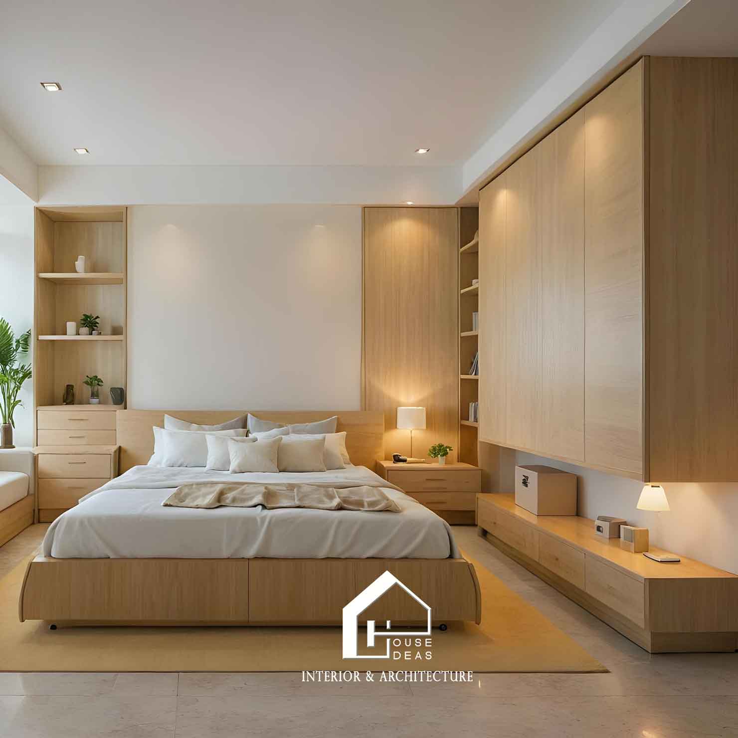 Nội Thất Phòng Ngủ Hiện Đại Sang Trọng