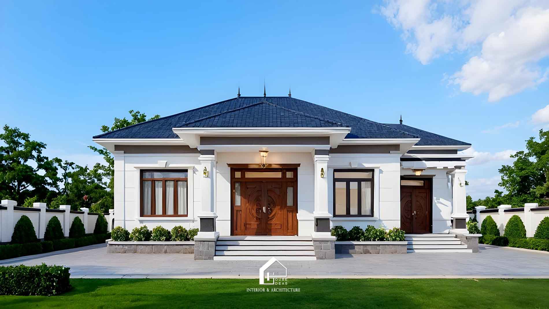 nhà cấp 4 mái Thái