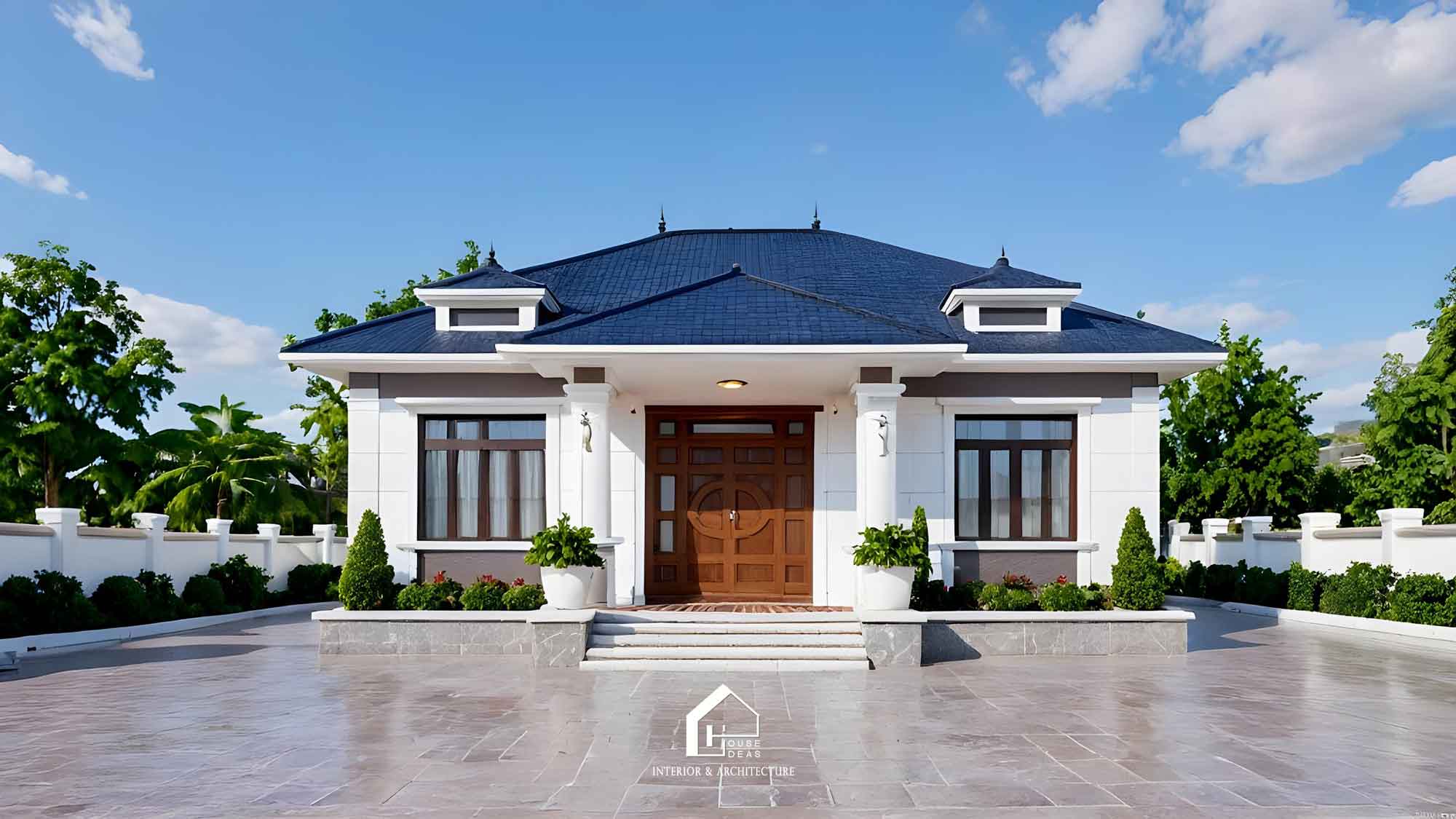 nhà cấp 4 hiện đại