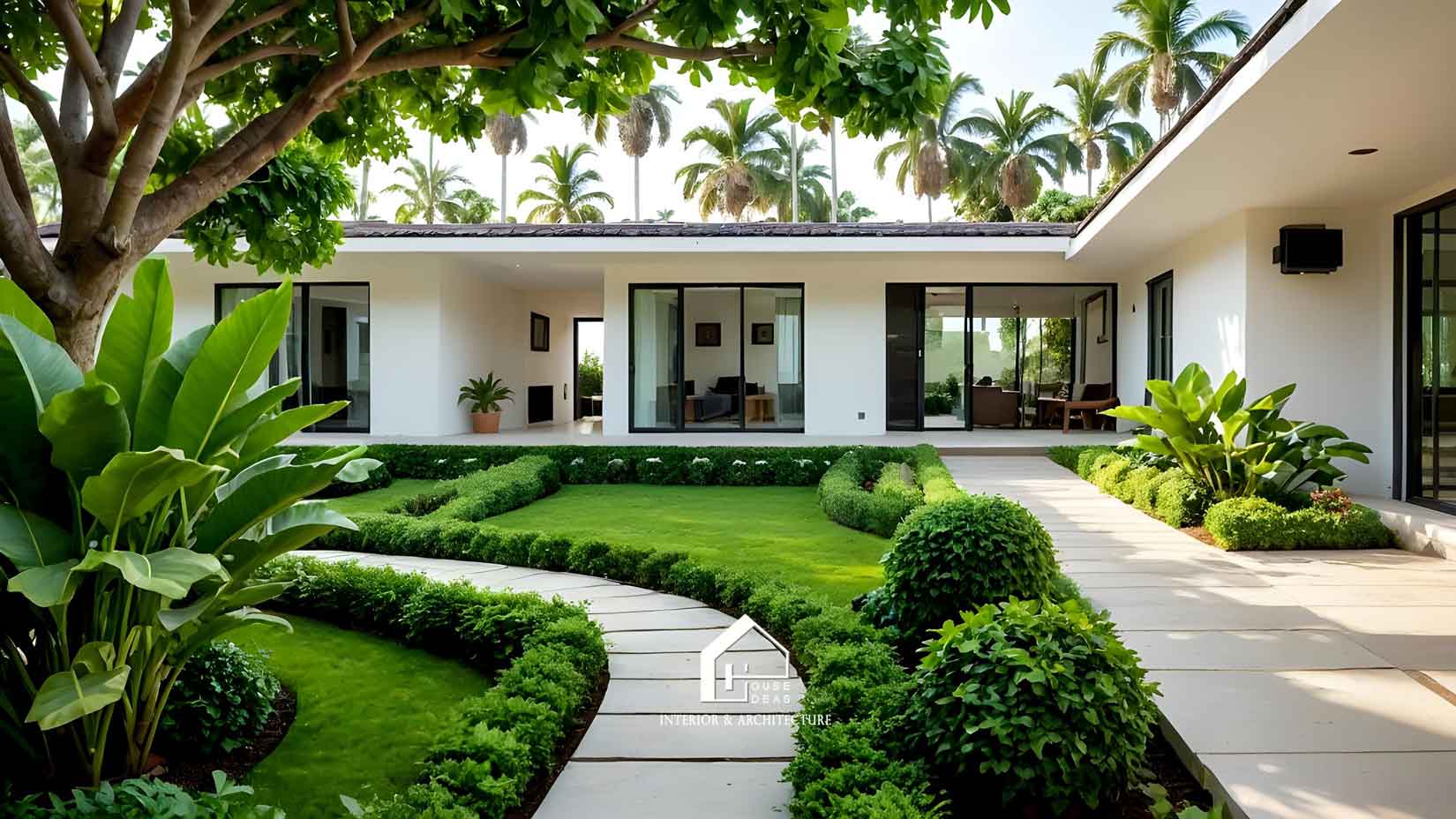 thiết kế nhà vườn cho gia đình 3 thế hệ