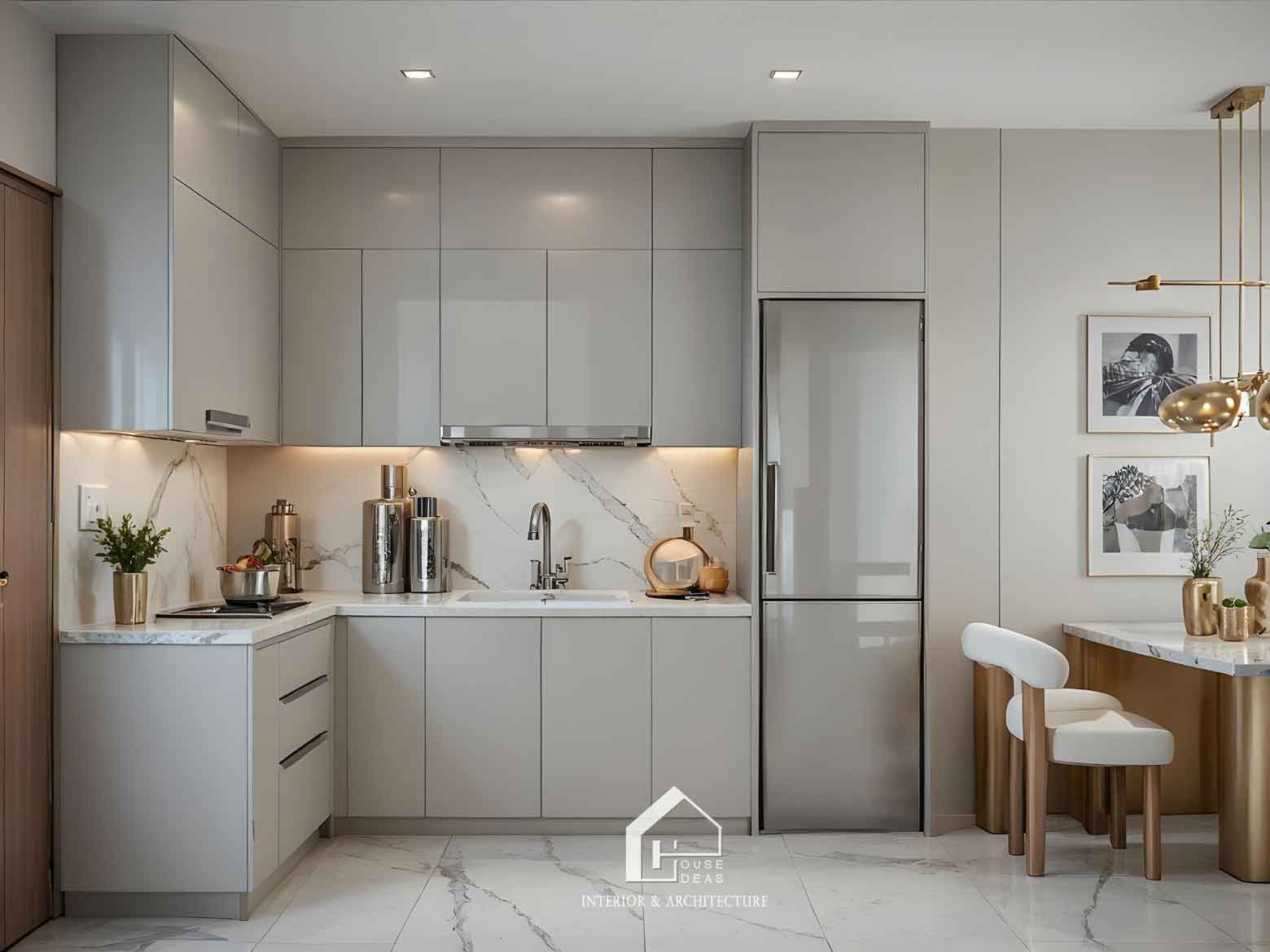 Thiết kế nội thất tối giản