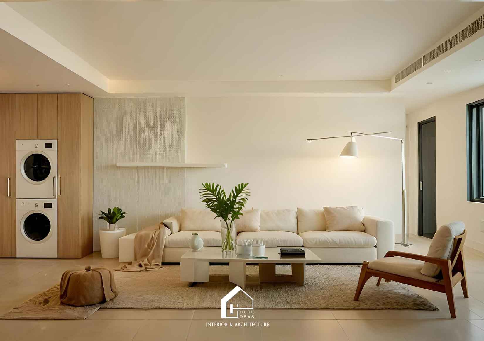 mẫu phòng khách hiện đại đẹp 2025