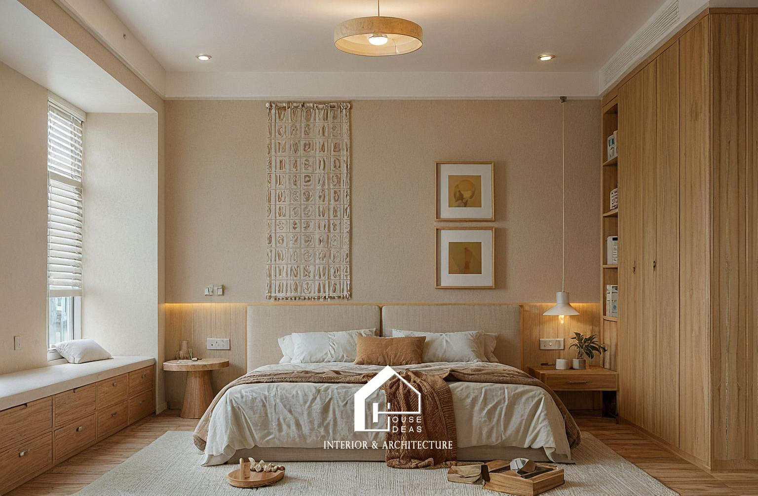 Phong Cách Nội Thất Wabi-Sabi Tone White