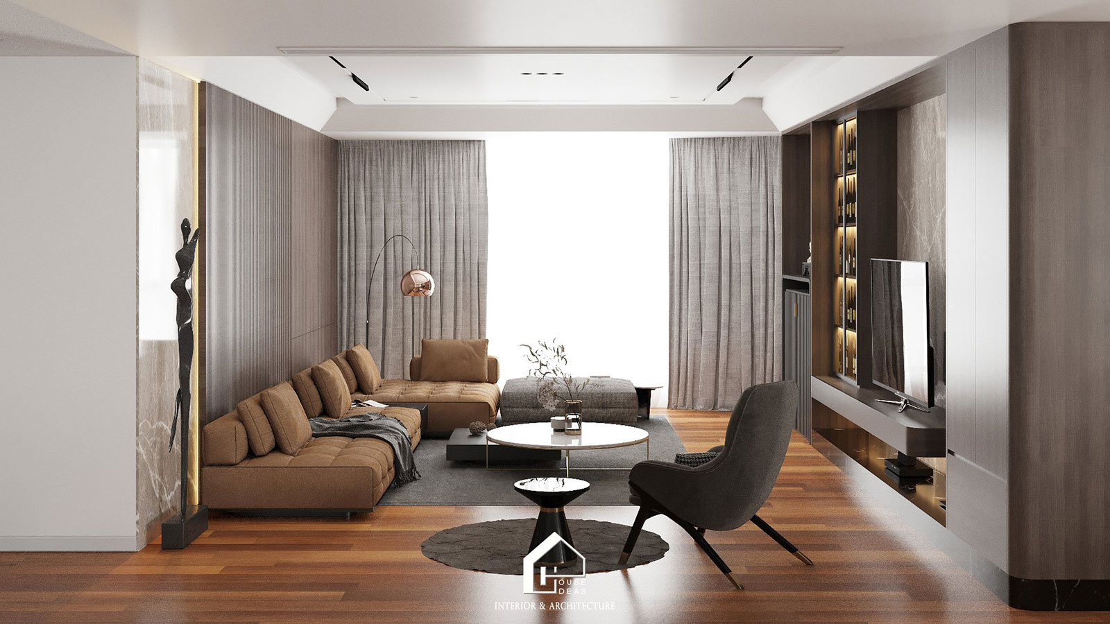 Tổng quan thiết kế nội thất phòng khách