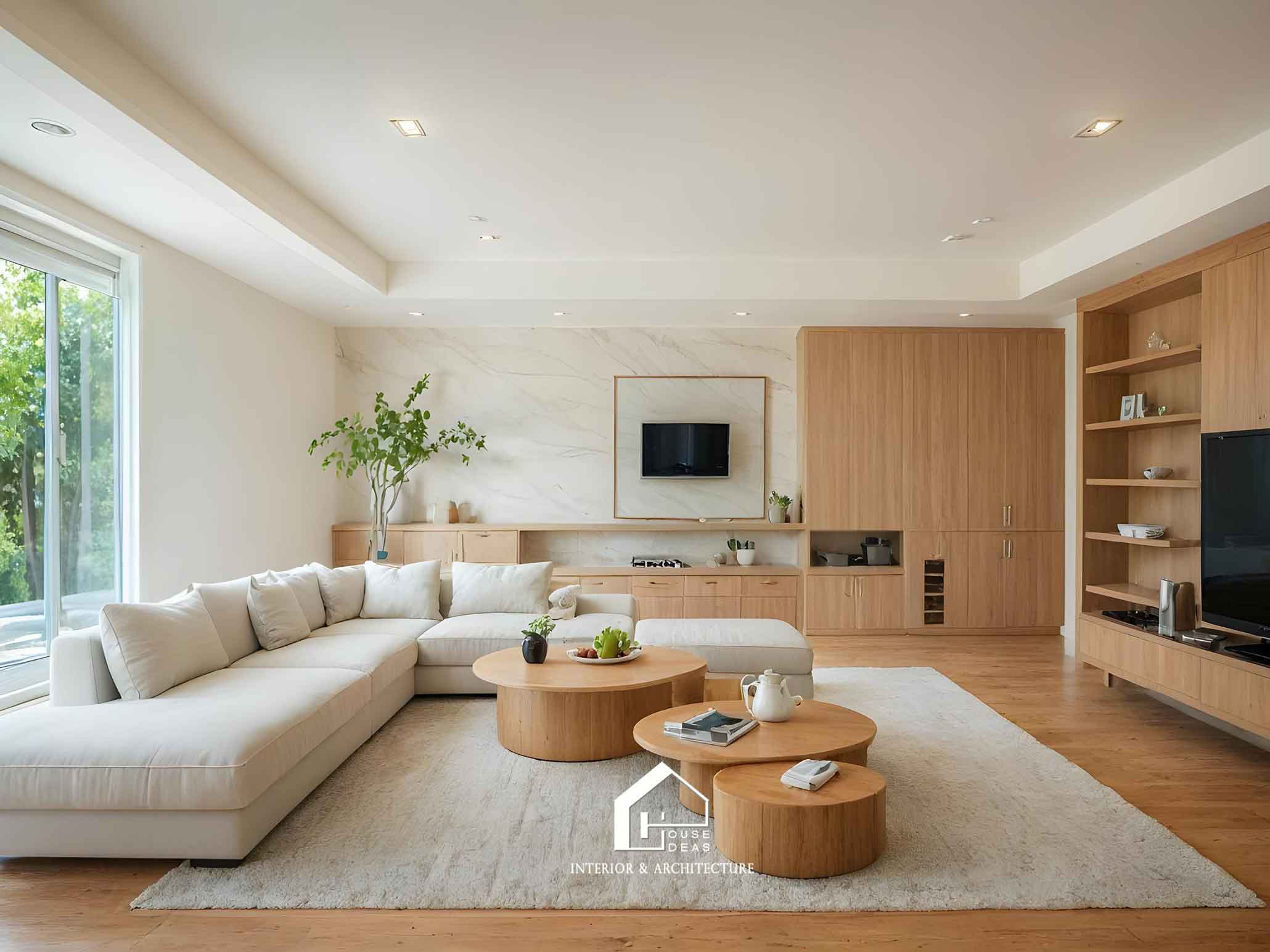 Thiết kế nội thất tối giản