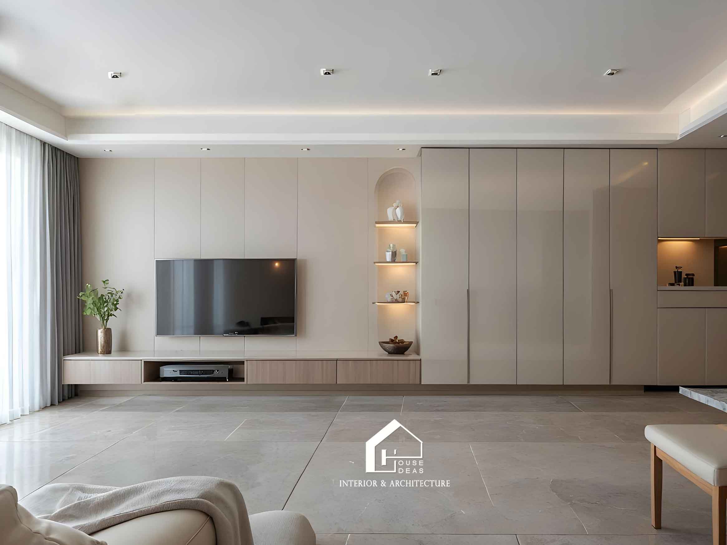 Thiết kế nội thất tối giản