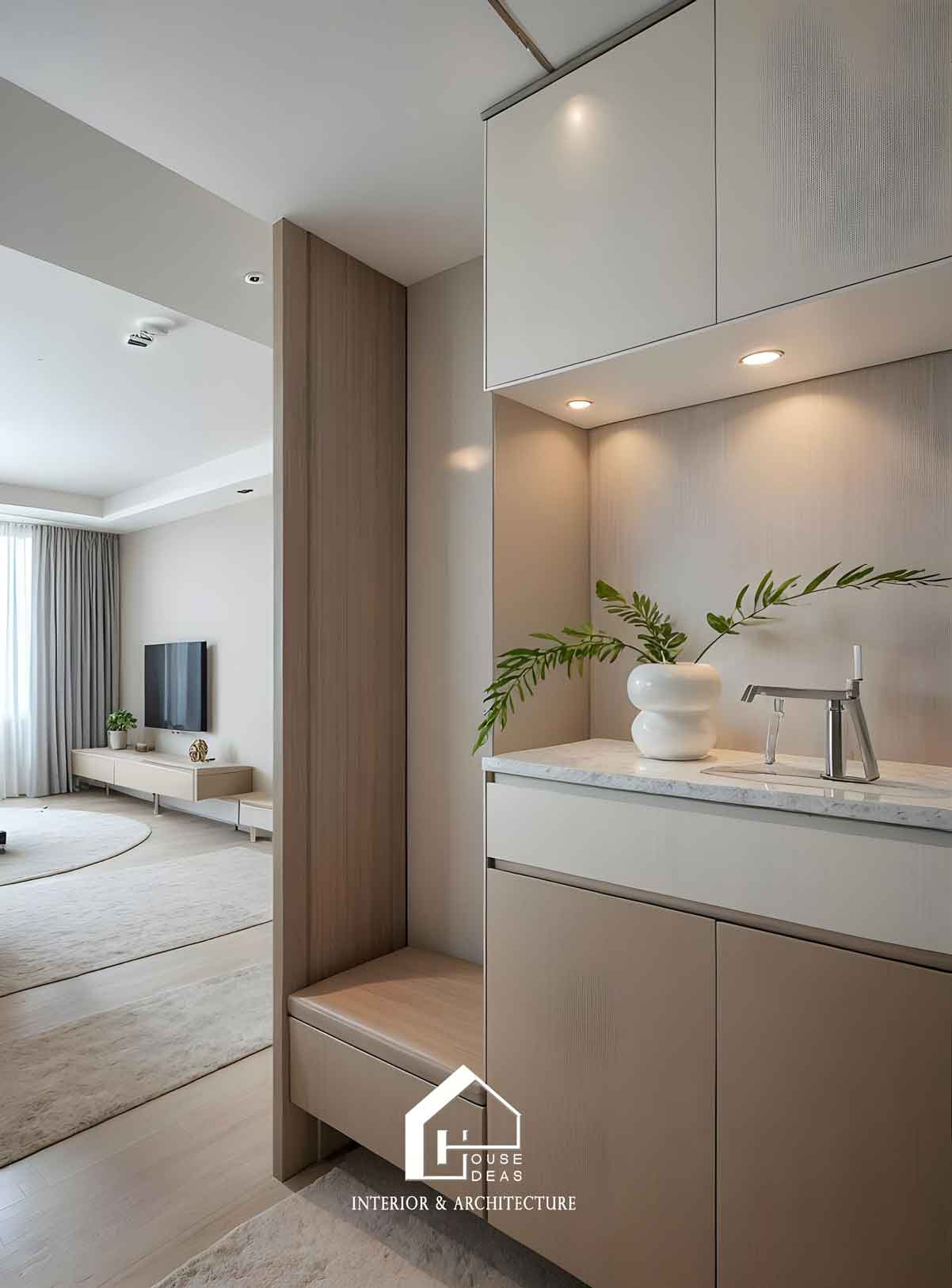 mẫu tủ giầy đẹp