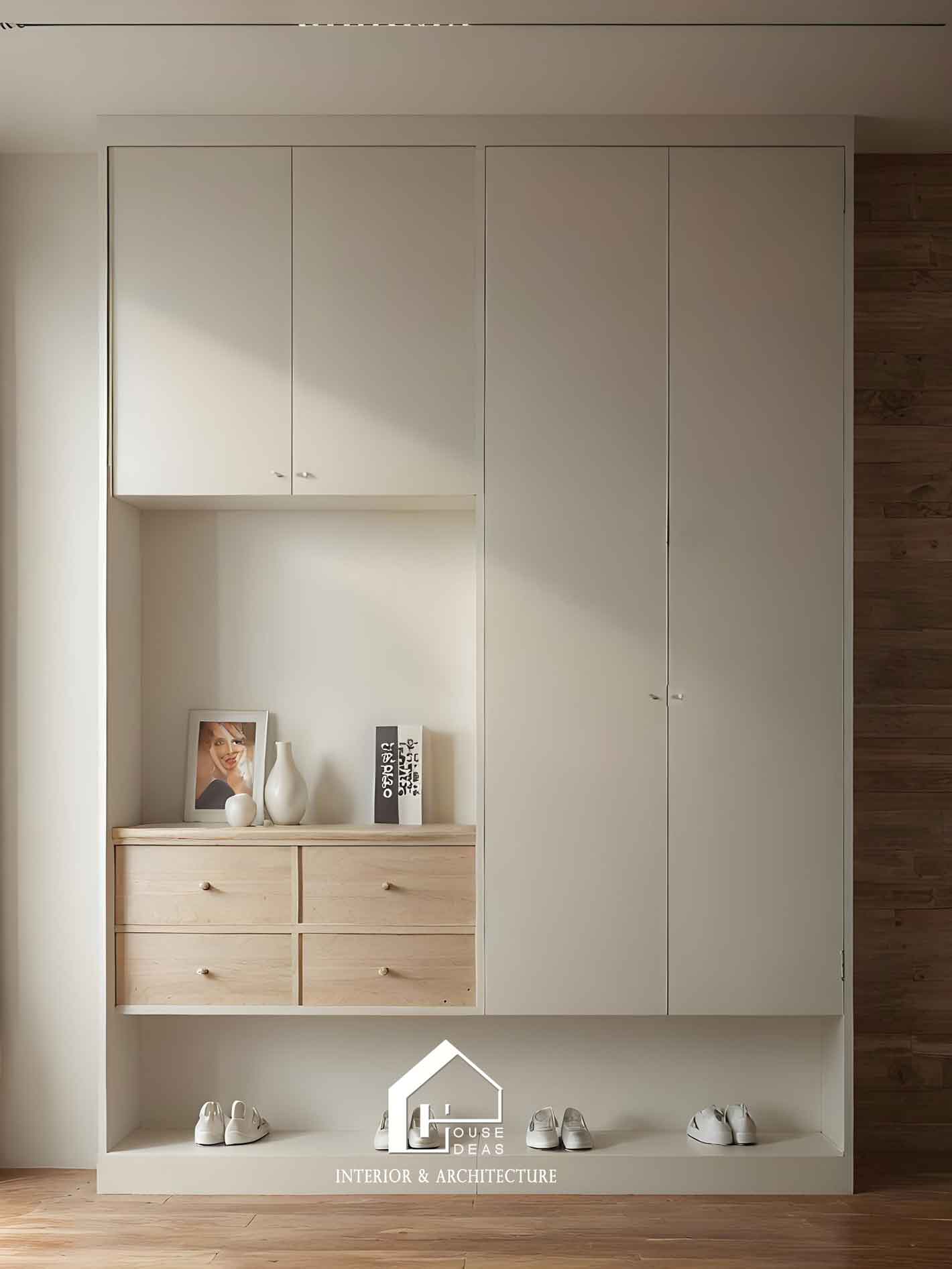 mẫu tủ giầy đẹp