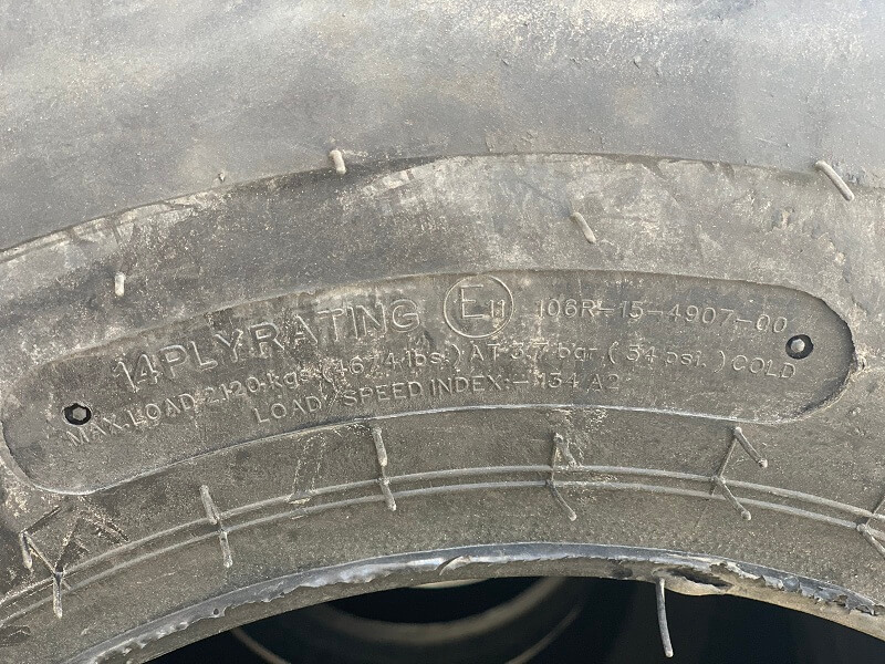 lốp 12.5/70-16 14PR (Plyrating) chính hãng giá rẻ