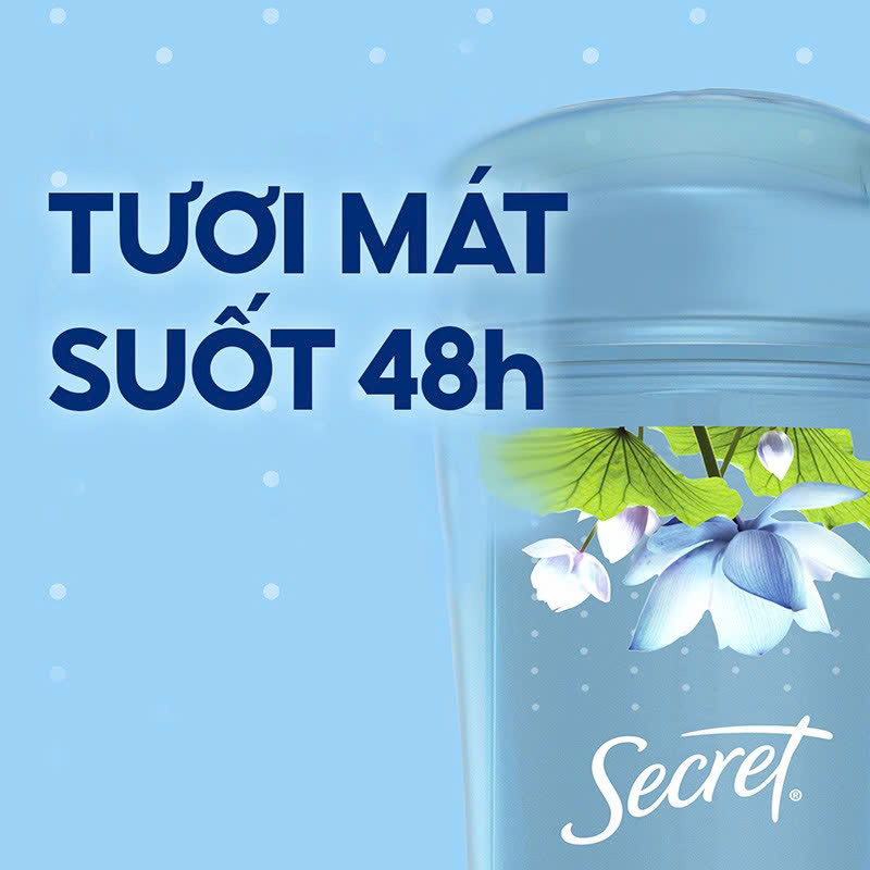 Gel Ngăn Tiết Mồ Hôi Và Khử mùi Secret Nhiều Mùi Hương 73g