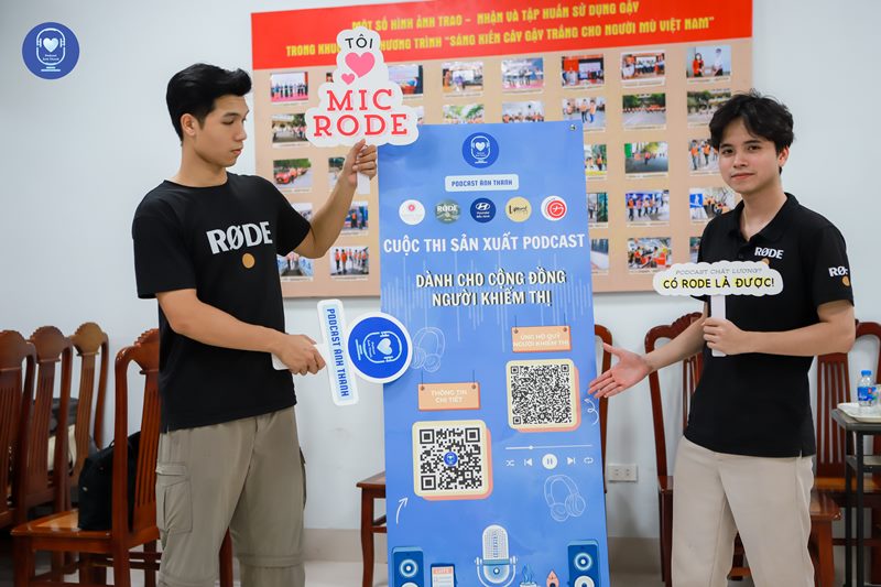 RODE X PODCAST Ánh Thanh | Cuộc thi sản xuất Podcast dành cho cộng đồng người khiếm thị