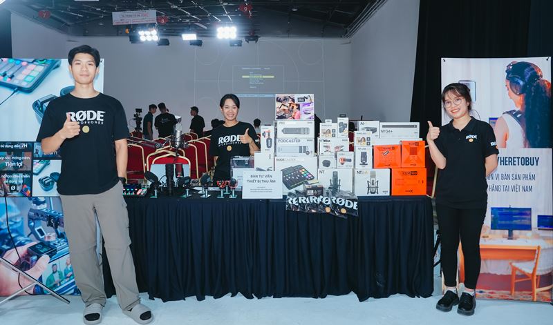 Workshop "Định hướng tư duy ảnh và video trong Kỷ Yếu" RODE tham dự tạo ra nhiều sự quan tâm