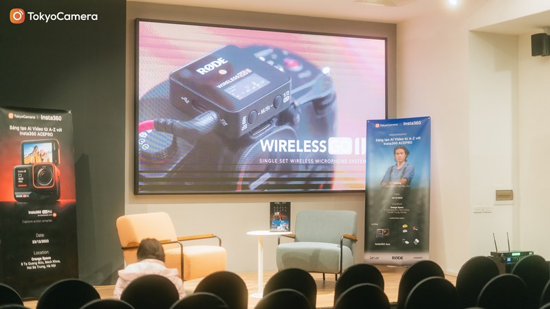 RODE X TOKYO CAMERA | WORKSHOP : Sáng tạo AI video từ A-Z với Insta360 Ace Pro