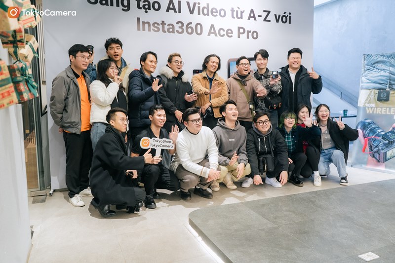 RODE X TOKYO CAMERA | WORKSHOP : Sáng tạo AI video từ A-Z với Insta360 Ace Pro