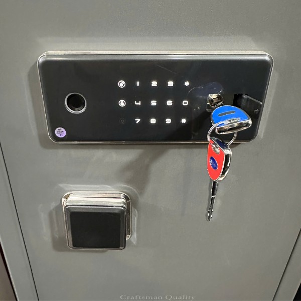 Cách mở két sắt AFB dòng XDLB2 bằng chìa khóa