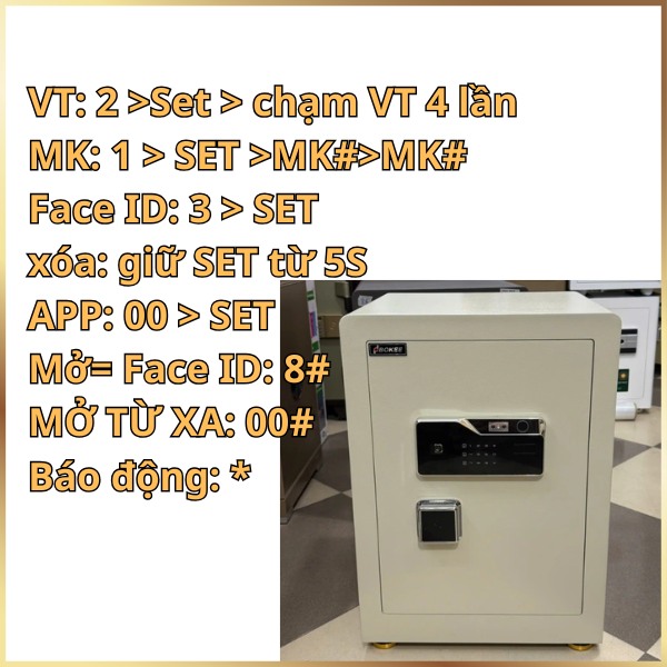 HDSD két sắt nhận diện khuôn mặt BOKEE Xuân Hòa