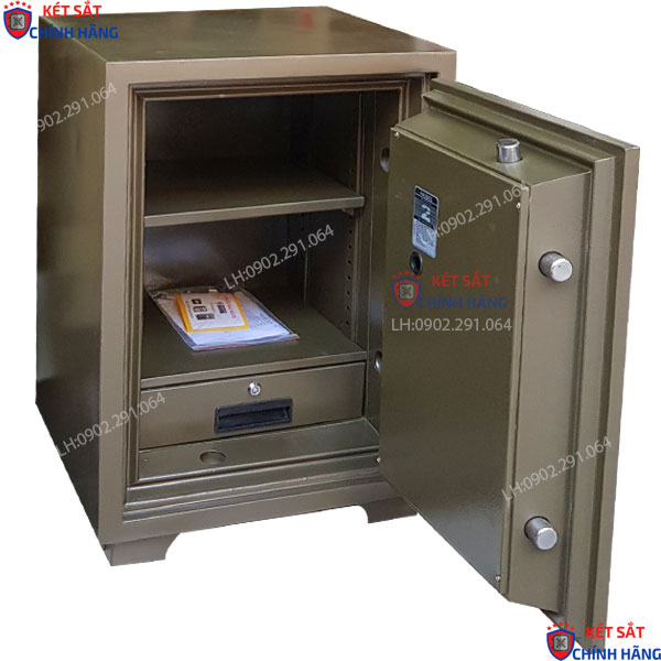 Nội thất két sắt Donghun DH75E Hàn Quốc điện tử