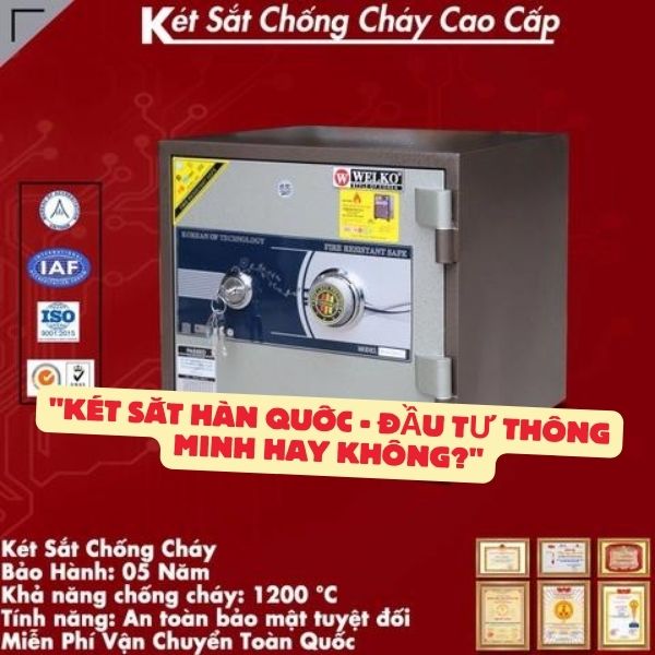 Két sắt Hàn Quốc nổi bật về chất lượng và độ bền