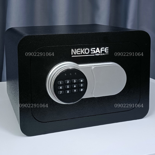 Két sắt Neko safe NS20 mini điện tử màu đen