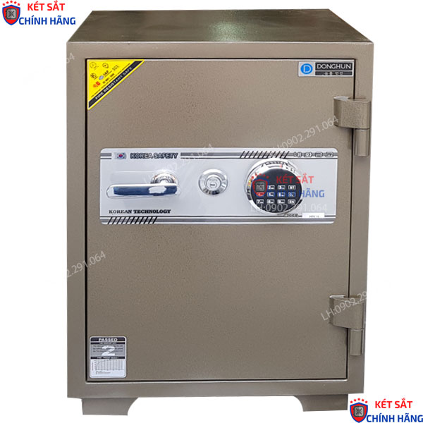 Két sắt DONGHUN DH65E nhập khẩu Hàn Quốc khóa điện tử cao cấp chất lượng cao