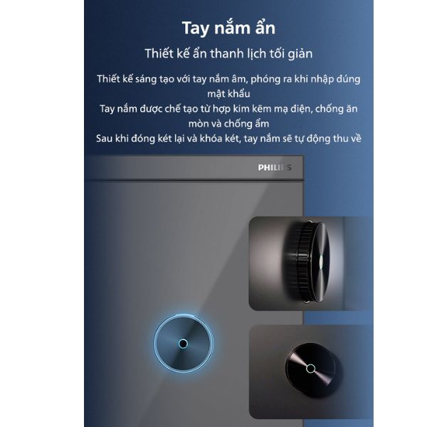 1. Thiết Kế Cao Cấp: Két sắt Philips SBX602 có thiết kế sang trọng với lớp vỏ chắc chắn, mang lại sự an tâm tuyệt đối cho người sử dụng.