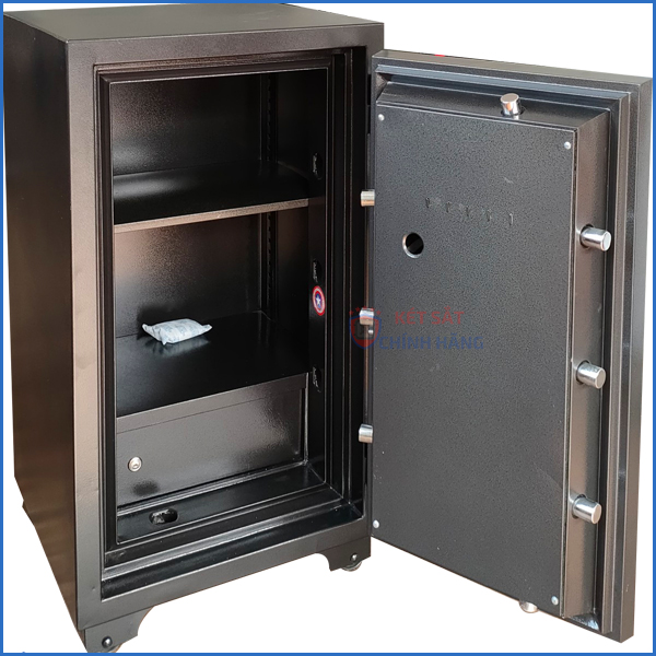 Cấu tạo két sắt TOKYO TKO1400 chống cháy khóa cơ đổi mã có cơ cấu đóng mở tự động