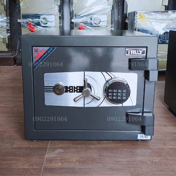 Két sắt Truly siêu cường TS42E điện tử thép 12 ly chống trộm cạy phá