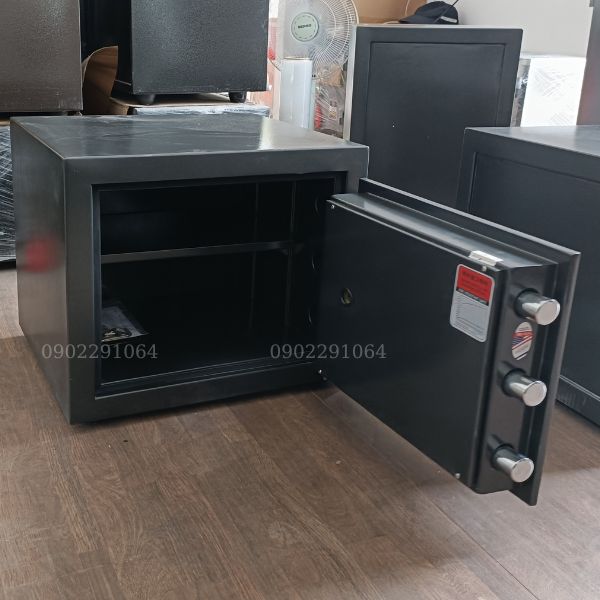 Nội thất két sắt Truly siêu cường TS42E điện tử chia 2 ngăn để được tài liệu