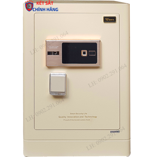 Két sắt vân tay cao cấp BOFA 60VT vân tay chống khoan phá chống cháy