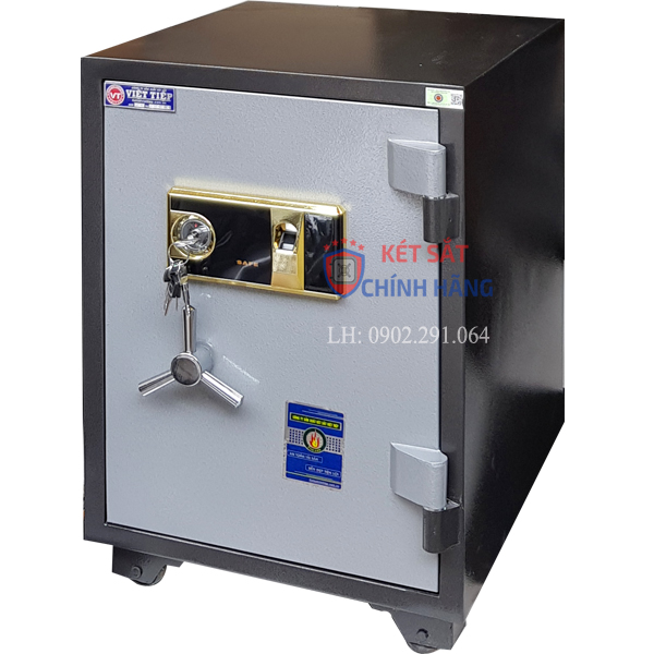 Két sắt vân tay Việt Tiệp KW130VT chống cháy an toàn và dễ sử dụng