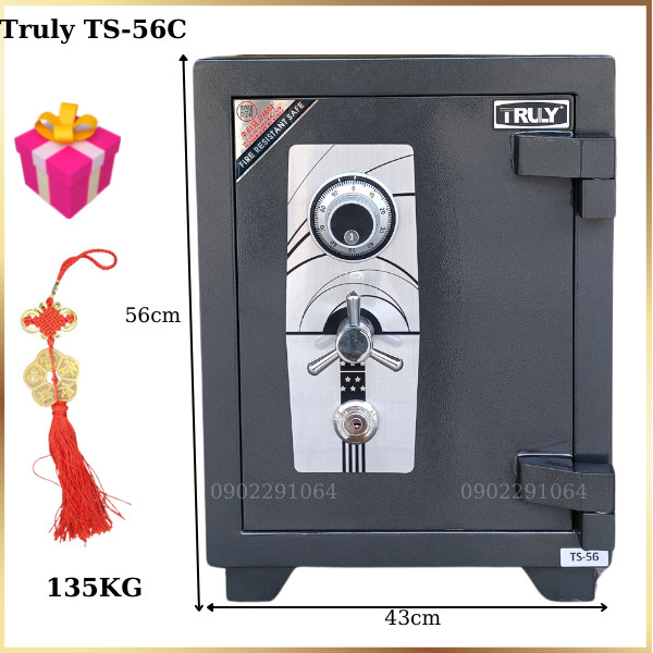 Két sắt Truly TS56C khóa cơ