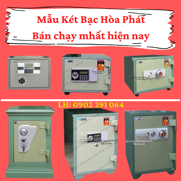 Mẫu két bạc hòa phát bán chạy nhất hiện nay