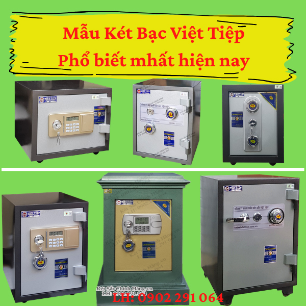 Mẫu két bạc việt tiệp phổ biến nhất hiện nay