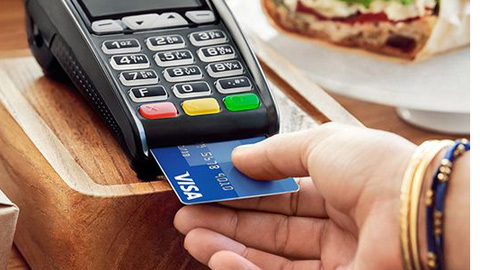 Thanh toán bằng thẻ Visa khi mua hàng