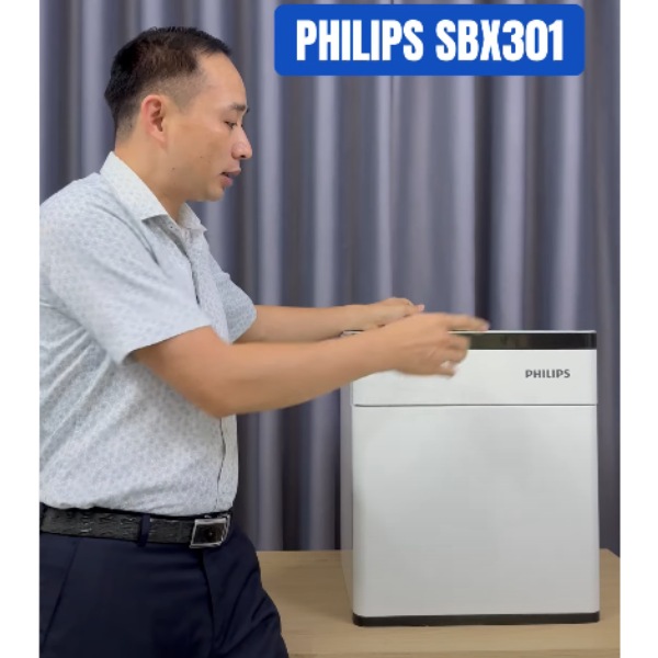 Nguyễn Đức Phương REVIEW két sắt philips SBX301 để đầu giường