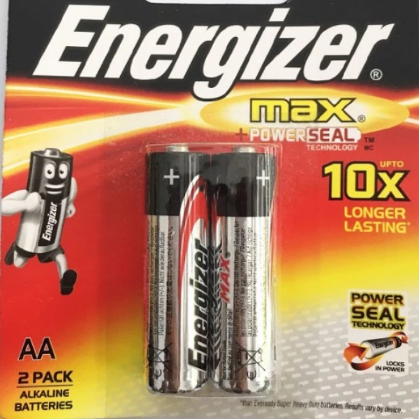 Pin Energizer Alkaline 2A chính hãng cho vào hộp tiếp PIN két sắt