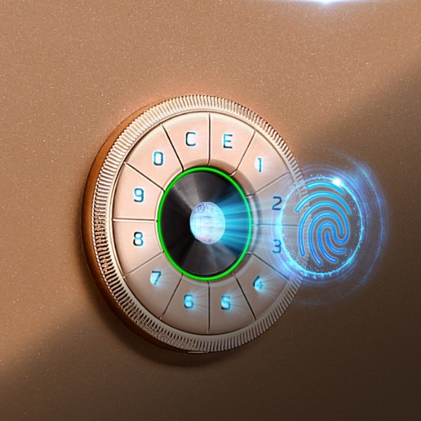 Két sắt AIPU XC60 sử dụng công nghệ vân tay FPC hiện đại