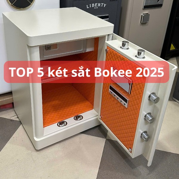 Top 5 két sắt Bokee thông minh báo động điện thoại mới nhất 2025