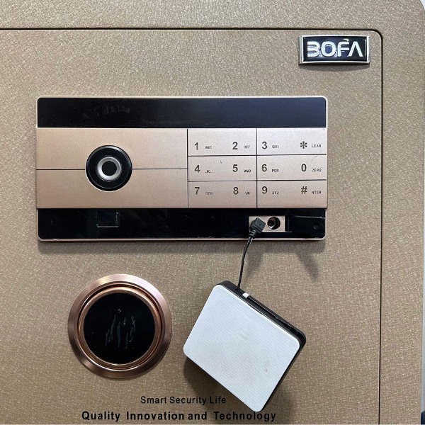 Cách mở két sắt Bofa seri BJ bằng hộp tiếp PIN két sắt