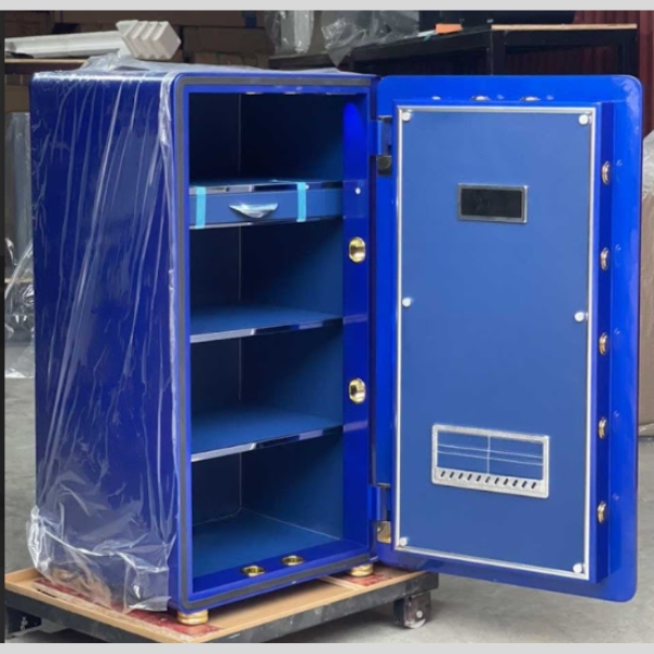 Nội thất két sắt nhập khẩu Aifeibao HK-A1D-100ALS màu xanh