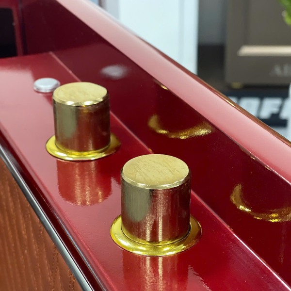 Két sắt AifeiBao HK-A1D-100ALS màu đỏ với chốt khóa đồng chống trộm