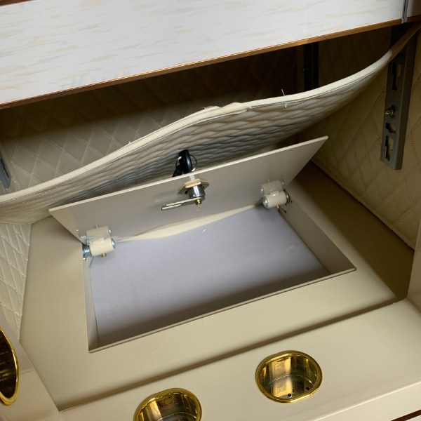 Nội thất Két sắt AifeiBao HK-A1D-80TLB thông minh màu kem (ngăn hầm bí mật có khóa riêng)