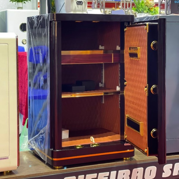 Nội thất két sắt AifeiBao HK-A1D-70TLB vân tay nhập khẩu kết nối điện thoại