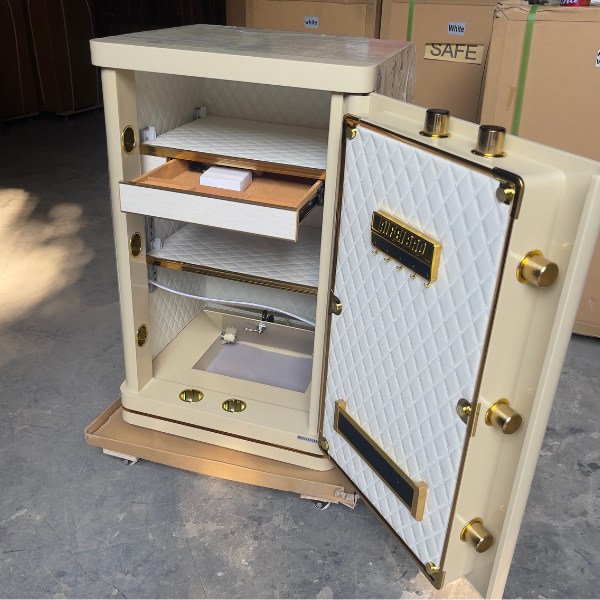 Nội thất Két sắt AifeiBao HK-A1D-80TLB thông minh màu kem cao cấp