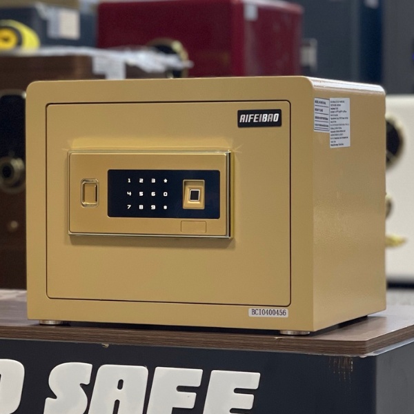 Két sắt AifeiBao HK-MD-30BL rất phù hợp để trong tủ quần áo, có thể bắt vít vào tủ